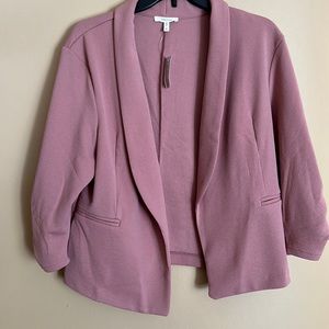 Blush pink blazer